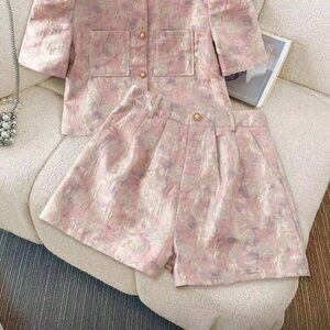 Floral Patterned Two-Piece Set